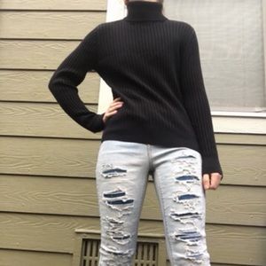 Black Croft&Barrow Turtleneck